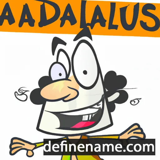 cartoon of the name Alabandus