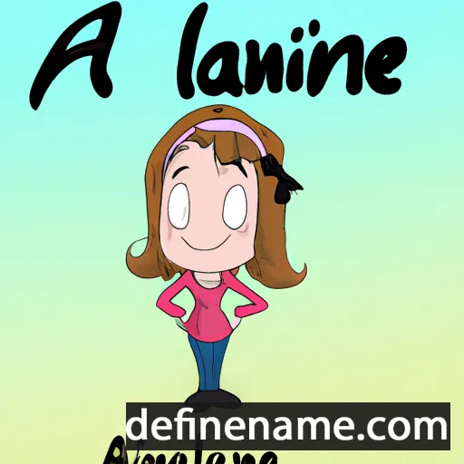 Alainne cartoon