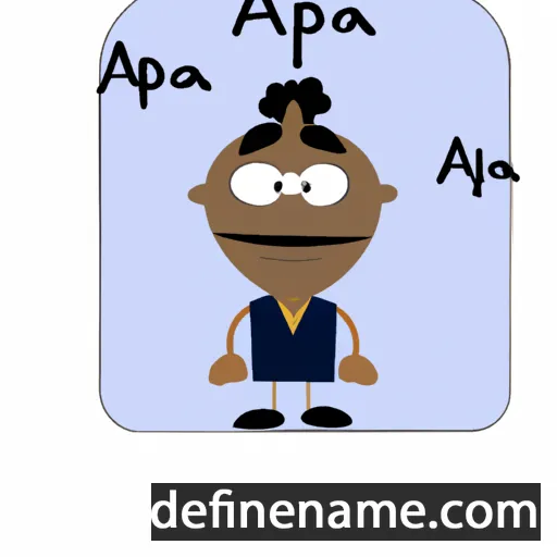 cartoon of the name Alapa'i