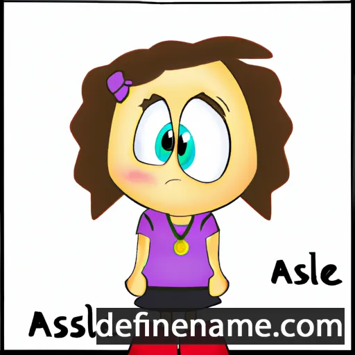 Alasie cartoon