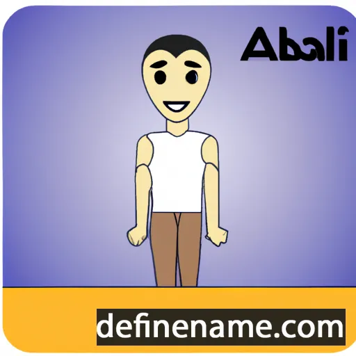 cartoon of the name Albaid