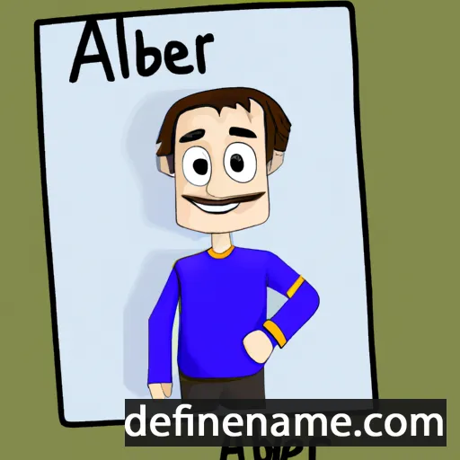 Alber cartoon