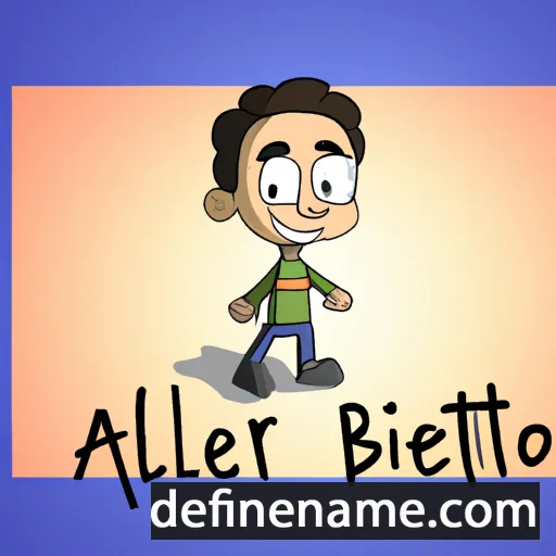 Albertito cartoon