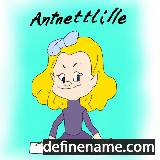 Albinette cartoon