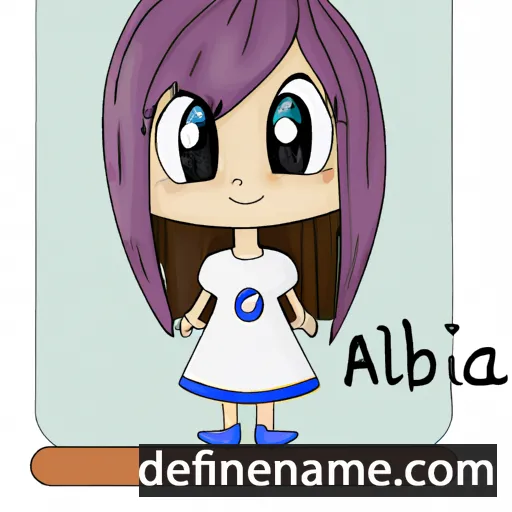 cartoon of the name Albita