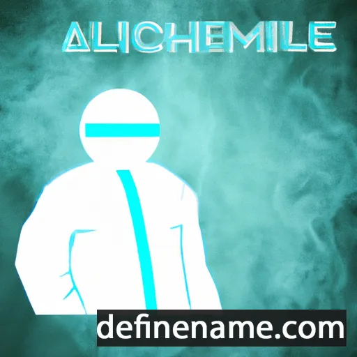 cartoon of the name Alcimache