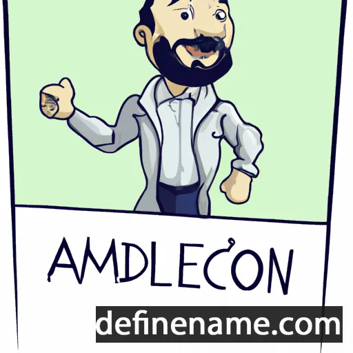 Alcimedon cartoon