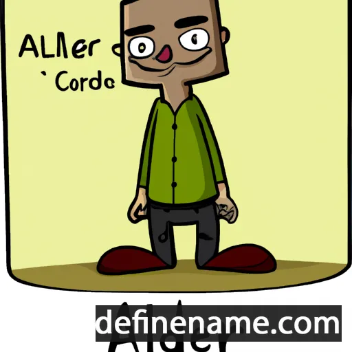 Alder cartoon