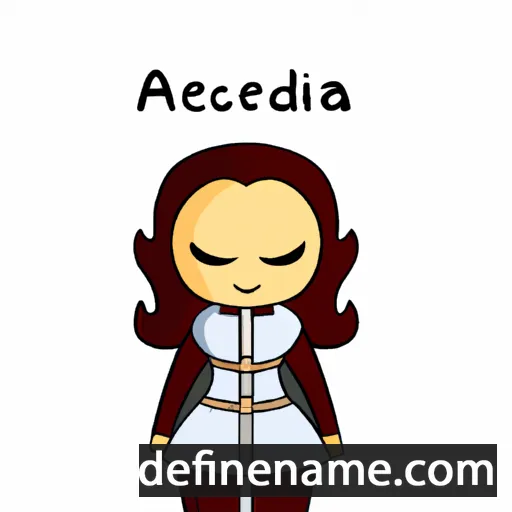 Alderica cartoon