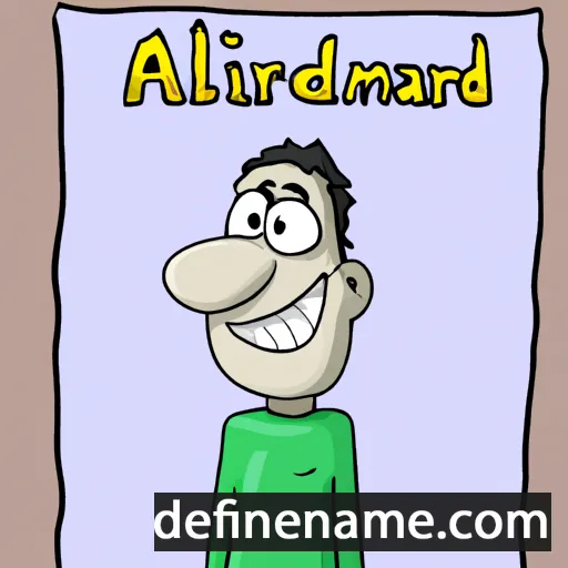 cartoon of the name Aldimar