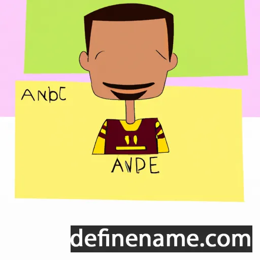 cartoon of the name Aldine