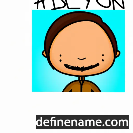 Aldwyn cartoon