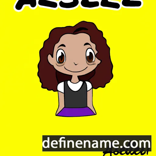 Alèissa cartoon