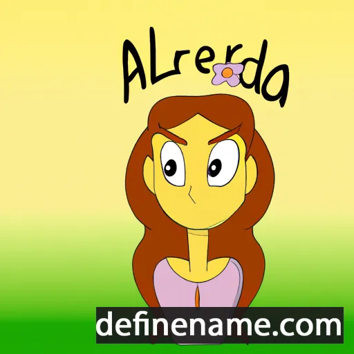 Alearda cartoon