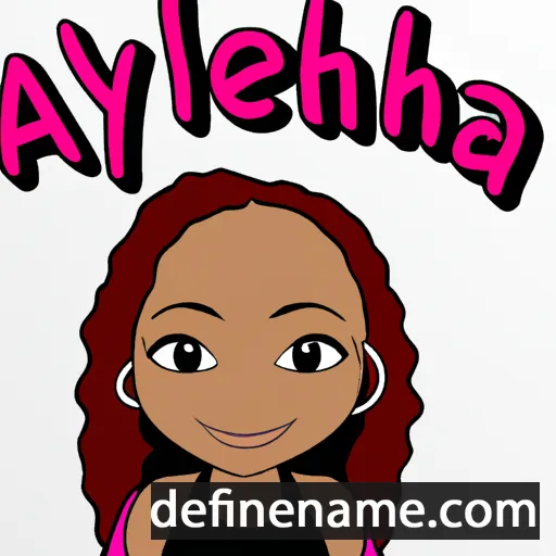 Aleayah cartoon