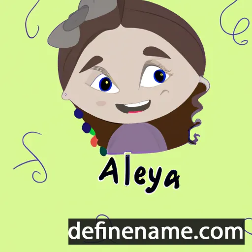 Aleiya cartoon