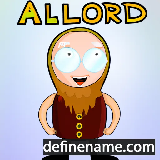 cartoon of the name Álfmóðr