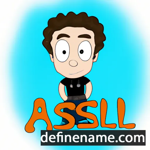 cartoon of the name Alèssì