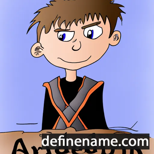 cartoon of the name Aleksandri