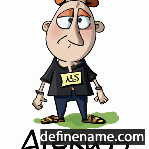 Aleksus cartoon