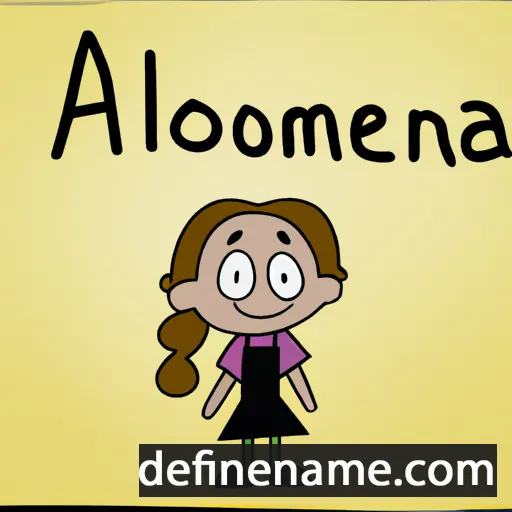 Alemonia cartoon