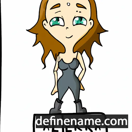 Alera cartoon