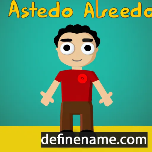 cartoon of the name Alesandro