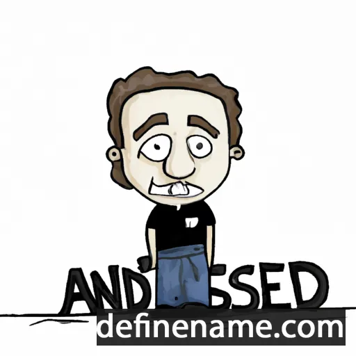 cartoon of the name Alessandru