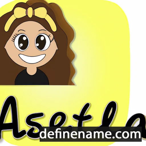 cartoon of the name Alessiana