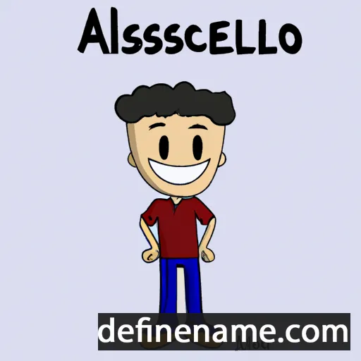 Alessiano cartoon