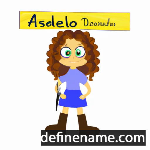 Alessondra cartoon