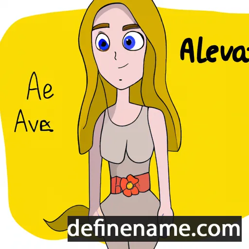 Aleva cartoon