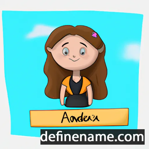 Alexandrína cartoon