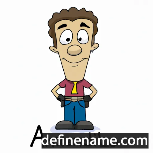 cartoon of the name Alexandrino