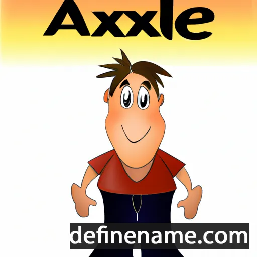 Alexe cartoon