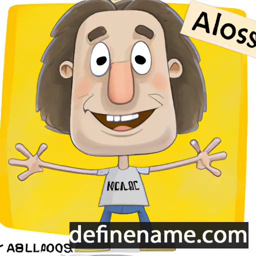 Alexibios cartoon