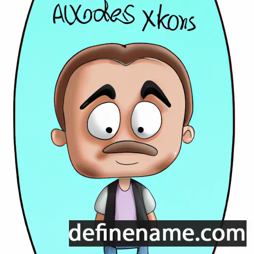 cartoon of the name Alexikakos