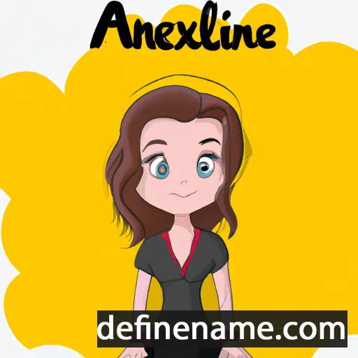 Alexine cartoon