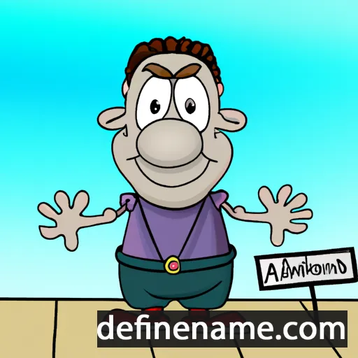 cartoon of the name Alexinomus