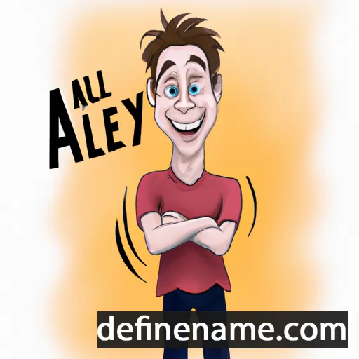 cartoon of the name Alexy