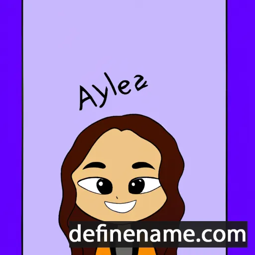 Aleyia cartoon