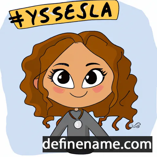 Aleysia cartoon