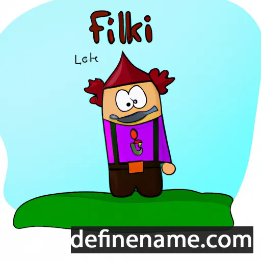 Alfík cartoon