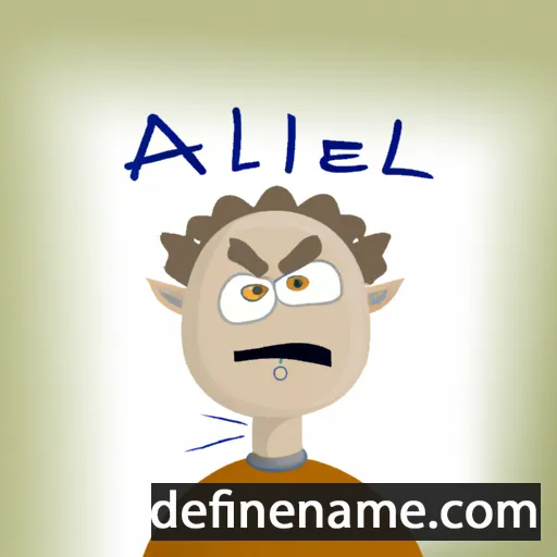 cartoon of the name Alfketill