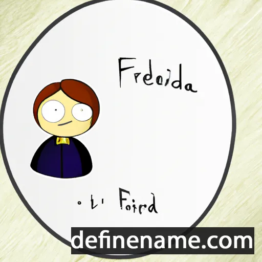 Alfredia cartoon