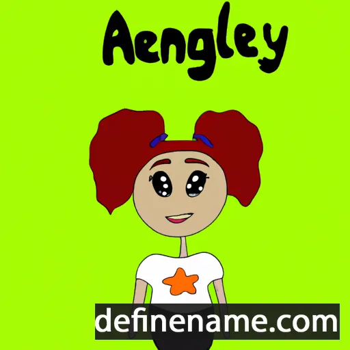 cartoon of the name Algenny