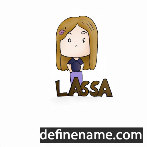 cartoon of the name Alísa