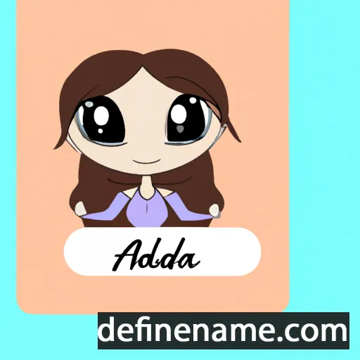 Alieda cartoon