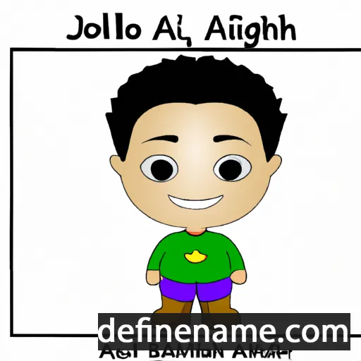 Alijah cartoon