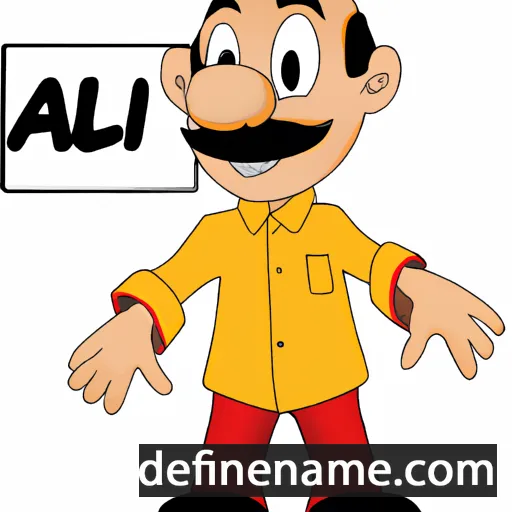 Alip cartoon